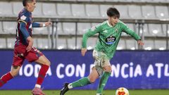 David Carballo, jugador del Racing juvenil