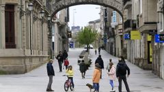 Los ni�os lucenses volvieron a salir a las calles de la ciudad