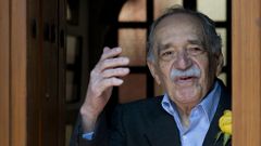Gabriel Garc�a M�rquez, cuando celebr� su 87 cumplea�os. 