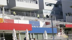 Imagen de archivo de las anteriores obras realizadas en la Facultade de Biolox�a