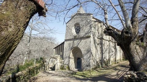El monasterio de Santa Cristina, en Parada de Sil, se visitar todos los viernes de agosto