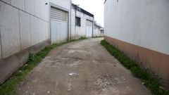 El tramo final que se va asfaltar, cerca ya de la calle Chantada