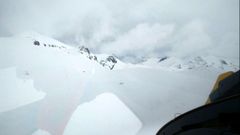 Un momento del rescate en San Isidro