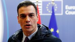 Comparece Pedro S�nchez desde Bruselas
