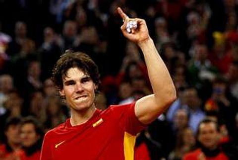 <span lang= es-es >Rafa Nadal</span>. Se colg� el oro en Pek�n y quiere repetir logro en los Juegos de Londres.