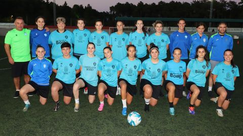 Las futbolistas del conjunto boirense estn muy motivadas para comenzar la liga. 