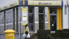Imagen de la oficina de Correos situada en�Ferrol.