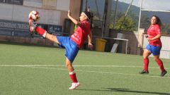 Imaxe dun partido anterior do Umia C.F.