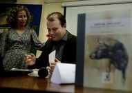 El libro se present� en el Colexio de Veterinarios. 