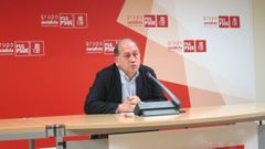 Xaqu�n Fern�ndez Leiceaga, portavoz do grupo parlamentario socialista