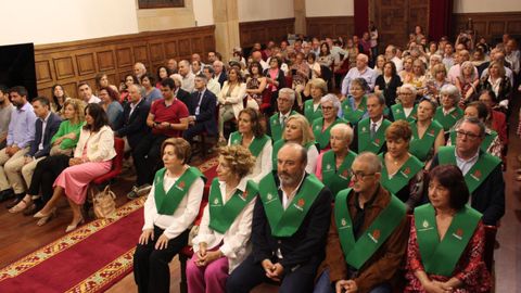 <br />La Universidad de Oviedo celebra la ceremonia de graduación de 23 estudiantes de su programa universitario para mayores PUMUO