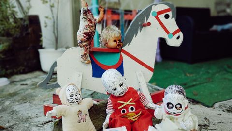 Mercedes Arias diseñó un hotel del terror en Noia