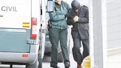 Traslado a la prisi�n de Bonxe de Jos� Luis M�guez, gerente de Aquagest en Santiago