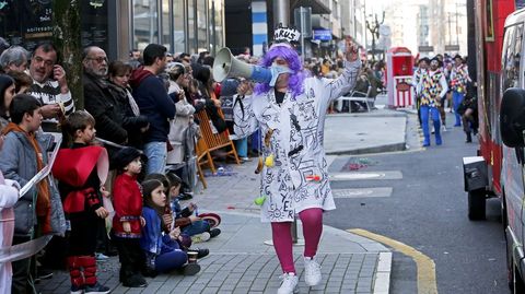 La ltima vez que desfil, en el 2020, que se adelant a las mascarillas llevando un tanga en la boca y diciendo que era el conavirus. 