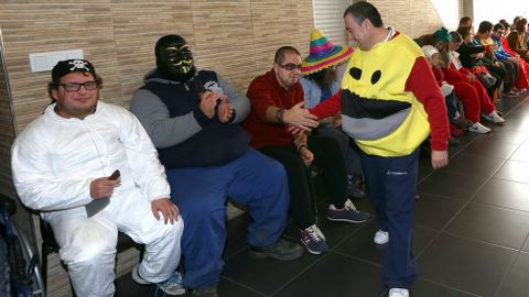 Fiestas de carnavales en los colegios de Barbanza