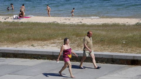 Las im�genes del primer d�a de la fase 2 de la desescala en Barbanza