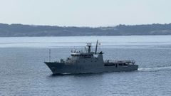 El patrullero Arnomendi, con base en La Gra�a.