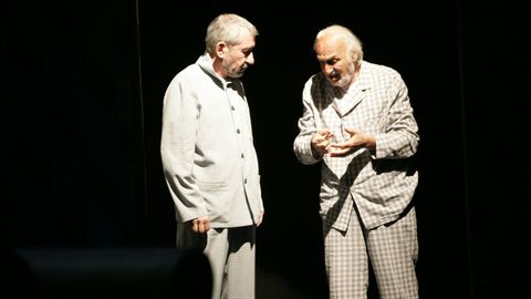 Comparti escenario con Jos Sacristn