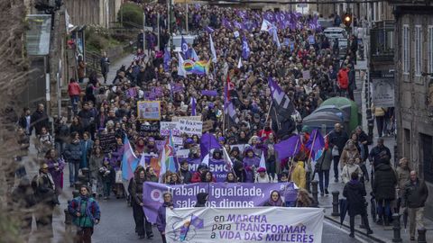 El 8M en Galicia, en imgenes