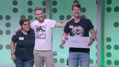 Pepa, Budio e Suso tras gaar o bote do Eu sei + ca ti