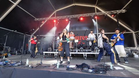 Concerto de De Ninghures, onte durante a sesión vermú