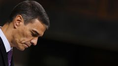Pedro Snchez, en el Congreso