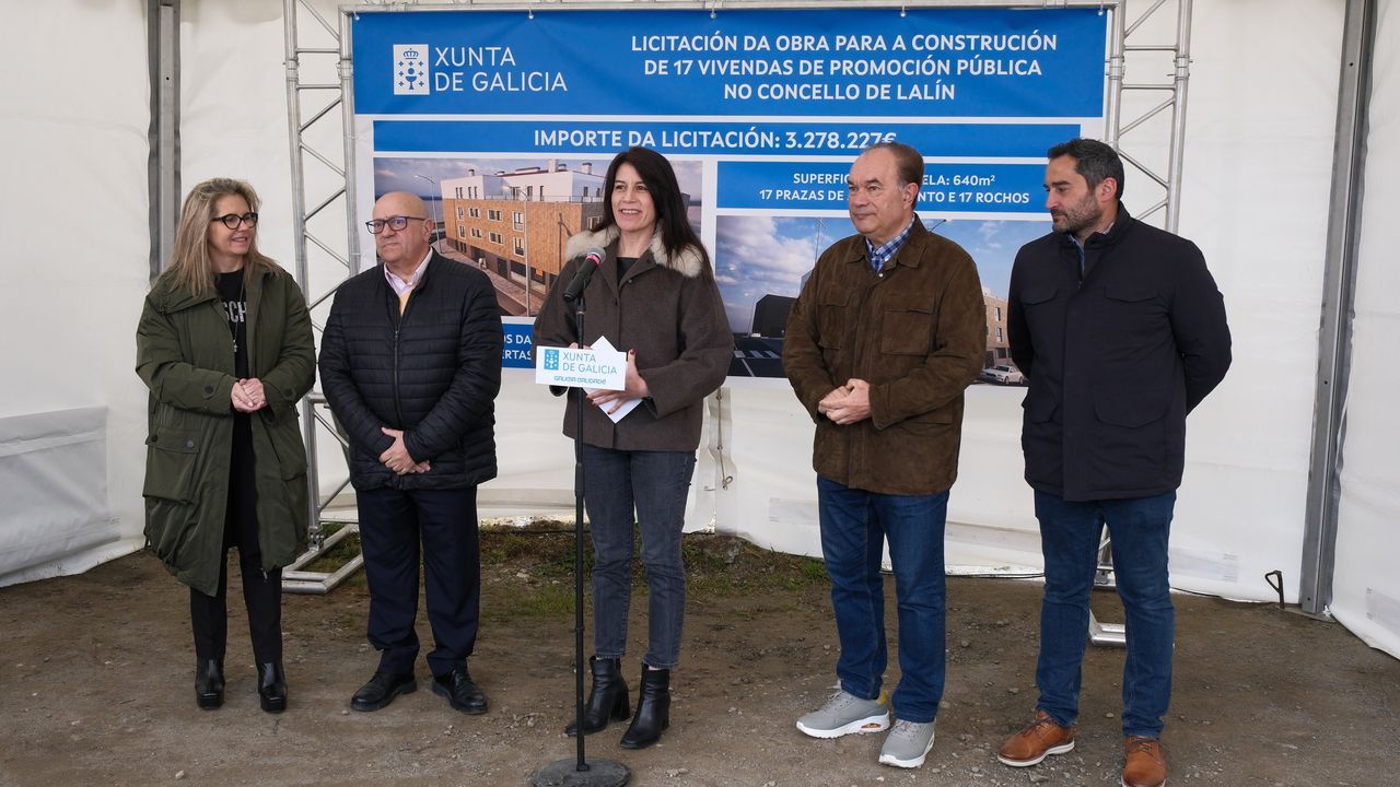 Concello y Xunta trabajan en otro proyecto de viviendas en Lalín