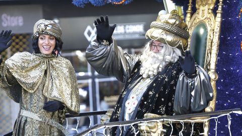 Cabalgata de reyes en Vigo