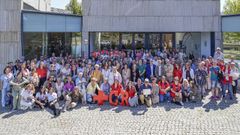 Encuentro de voluntariado de Cruz Vermella en Ourense, celebrado en el Auditorio de Ver�n.