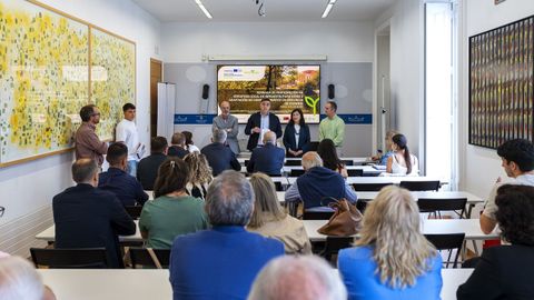 Presentacin del proyecto en el Centro Cultural Marcos Valcrcel.
