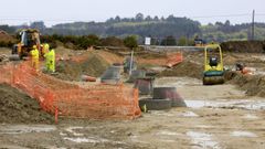 En As G�ndaras se est� trabajando en la ampliaci�n del pol�gono industrial