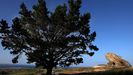 El mirador de Pedra da Ra es un punto estratégico, pues ofrece una impresionante penorámica del Atláncio, de la ría de Arousa y del parque dunar.