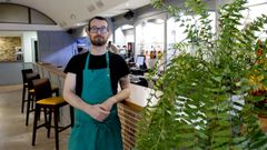 Guillermo Ramos, chef y propietario del restaurante Chcharo en la calle Socorro de A Corua