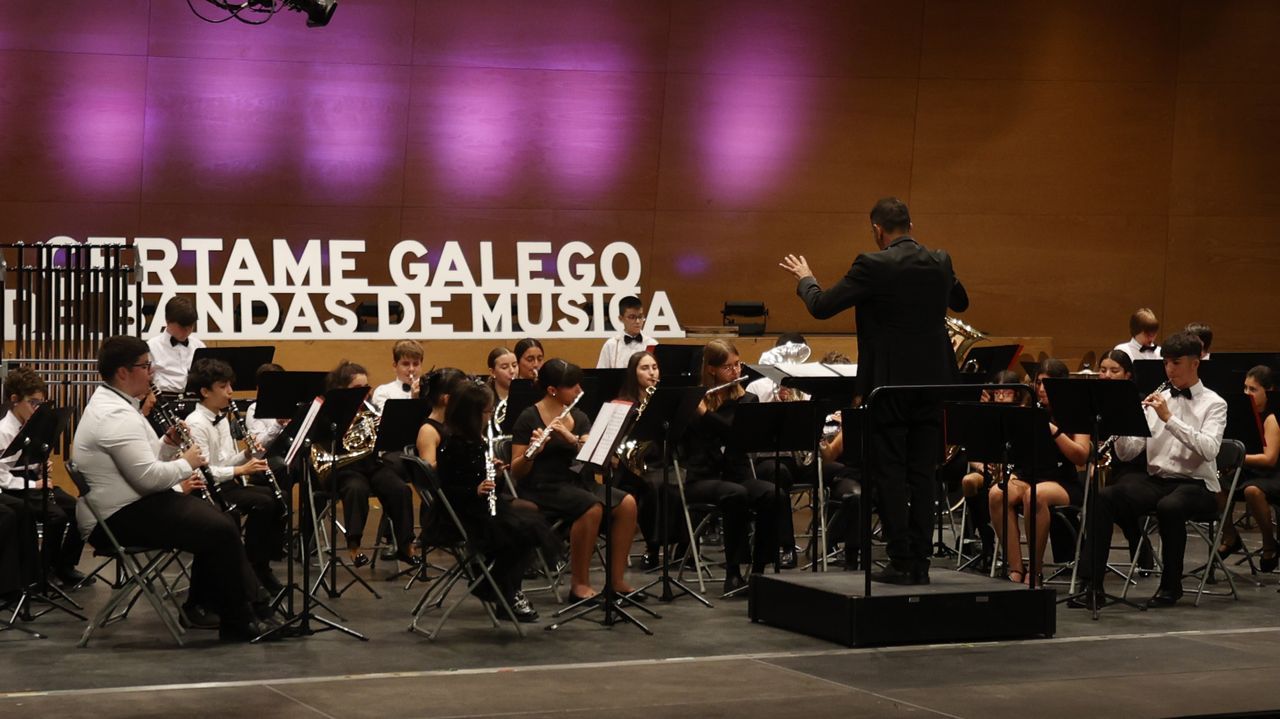 Meaño, Barro y la portuguesa Fornos, primeros premios en el Certame Galego de Bandas de Música de Pontevedra