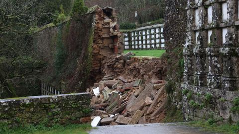 En esos nichos, integrados en el parque, no hay enterramientos