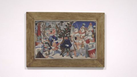 «La verbena», de Maruja Mallo, en la exposición «Maruja Mallo. Máscara y compás»