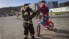 As� se vive el carnaval en Barbanza, a pesar del covid
