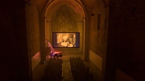 Play-Doc tambi�n ofrecer� cine mudo con acompa�amiento de piano en la Iglesia de Santo Domingo de Tui