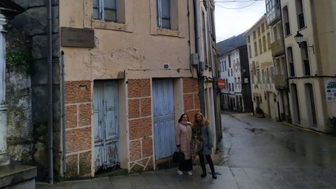Exterior de la casa comprada en Mondoñedo