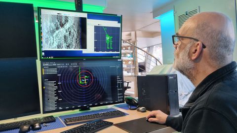 Seguimiento desde los ordenadores a bordo.