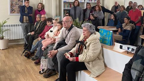 Inauguraci�n de la biblioteca Juan Casalderrey del IES de Bande.