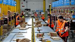 Trabajadores de Amazon