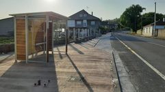 Senda peatonal entre O Roupeiro y Santa Baia, en O Pereiro de Aguiar