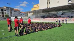 Participantes en uno de los campus en colaboraci&oacute;n con el Celta