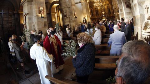 Bendici�n de ramos en Ribeira