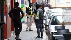 Redada contra el narcotr�fico en la calle San Jos� de A Coru�a