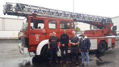 Cami�n de bomberos donado a Ucrania