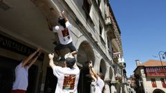 Campeonato de escalada urbana en Pontevedra y Gladiator Race