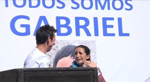 Los padres de Gabriel piden que no decaiga su b�squeda, m�s emocionados que nunca