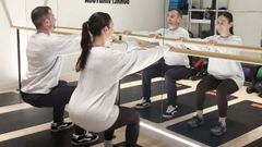 Una de las clases del centro Dale Candela Studio, donde este mes han aumentado las inscripciones.